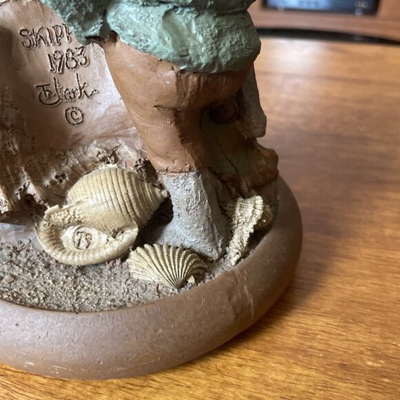 VINTAGE 1983 TOM CLARK GNOME FIGURE SCULPTURE “SKIPPER” - Picture 7 of 11